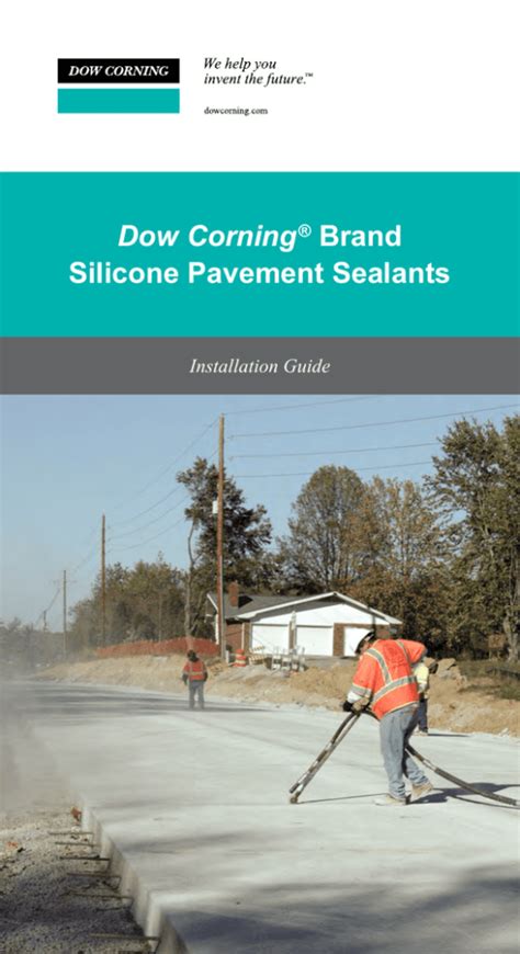 dowsil 888|DOWSIL™ Brand Silicone Pavement Sealants Installation Guide.